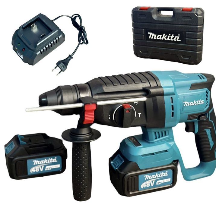 Перфоратор акумуляторний Makita 21 В 6Ач Безщітковий 2 акб