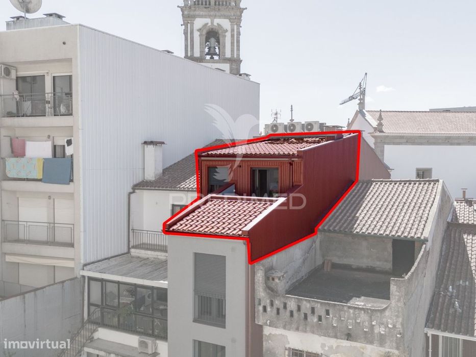Apartamento T0 – Cobertura com Terraço – Braga