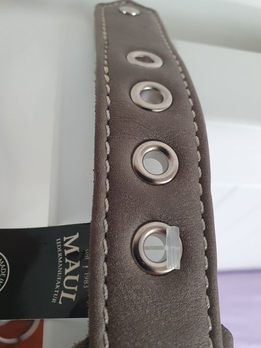 Ошейник премиальный от Maul Leather Manufacturer, на крупную собаку