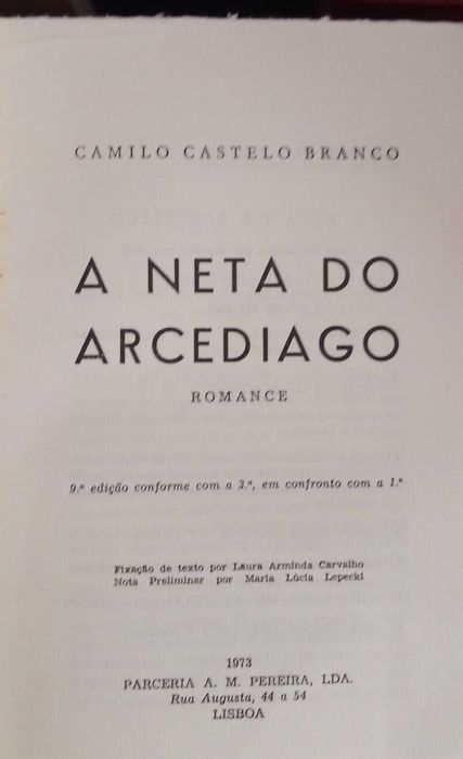 A neta do arcediago