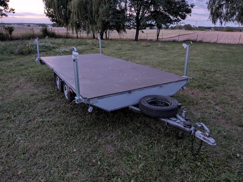 PRZYCZEPA  Platforma Sauna mobilna