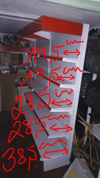 Estante de supermercado profissional