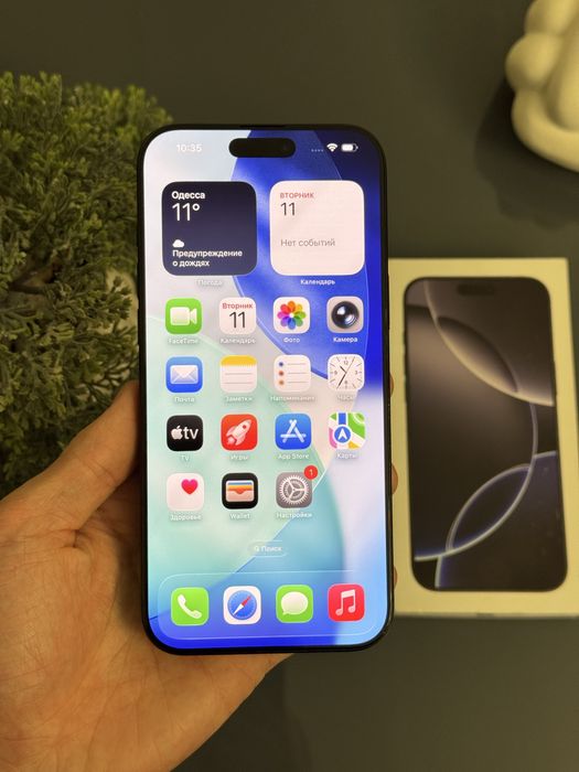 iPhone 16 Pro Max 256gb Black Titanium АКБ 99% айфон обмін