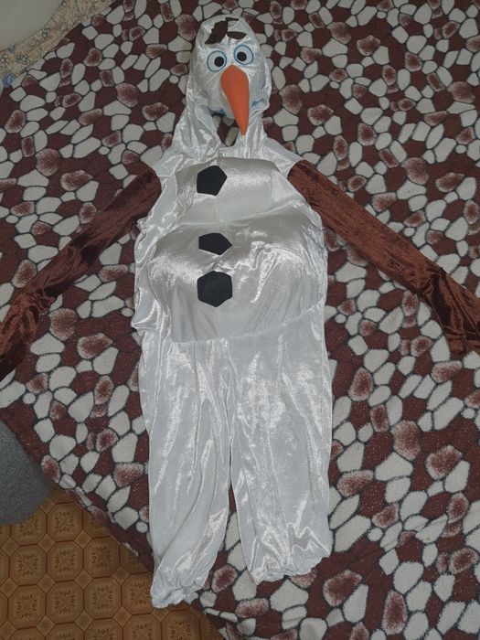 Новорічний костюм Олаф /сніговик /на хлопчика 3-4 роки