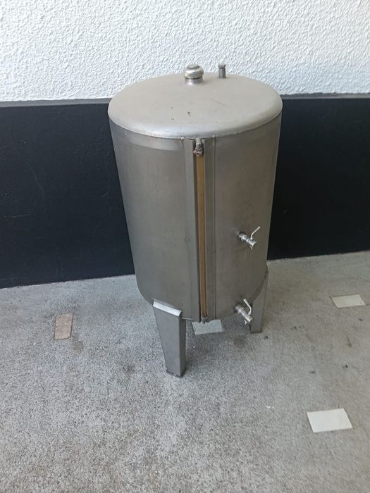Cuba de inox 125L