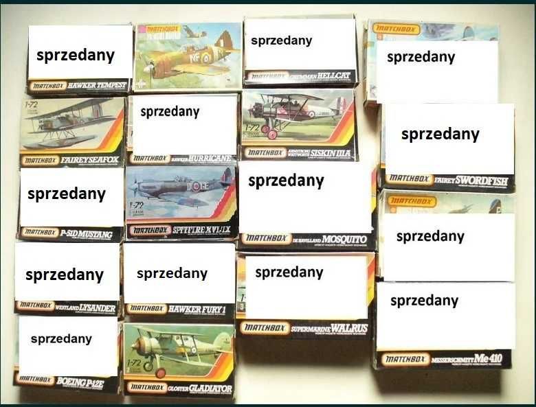 model samolotu Matchbox