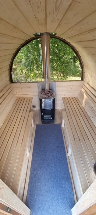 Sauna Mobilna NOWA  380cm.  1200DMC PRODUCENT