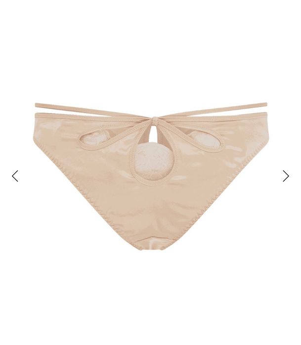 Трусики жіночі Agent Provocateur ОРИГІНАЛ, шовк 100%, s-m (С-М, бежеві