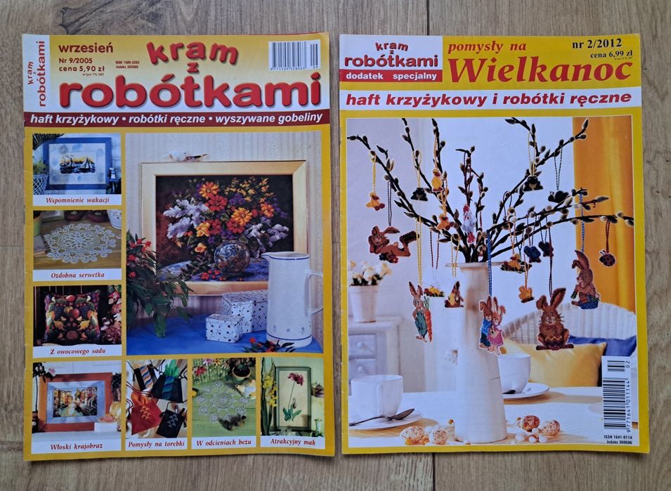 Kompletne gazetek Kram z robótkami - 9 szt