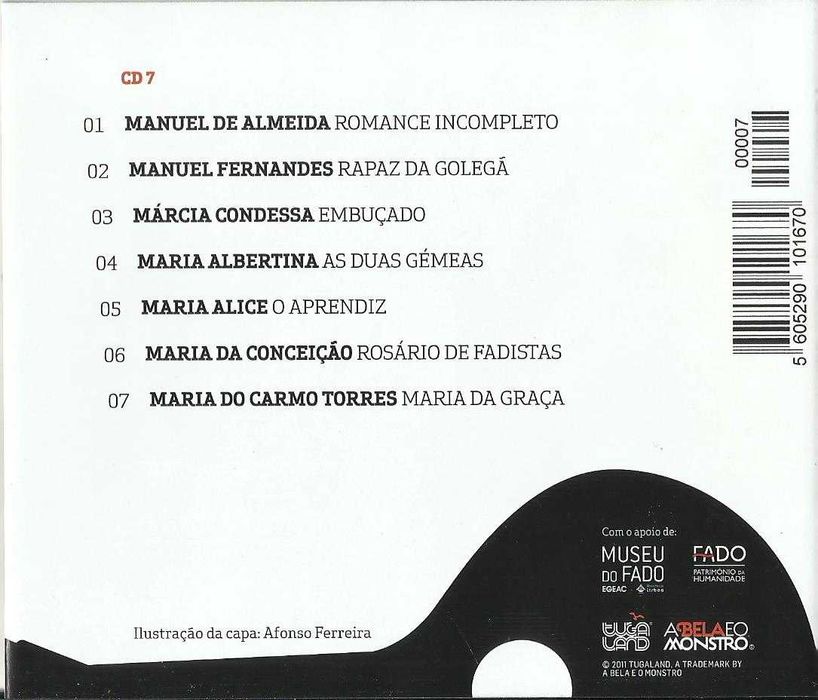 O Fado de José Malhoa 100 anos - CD 7