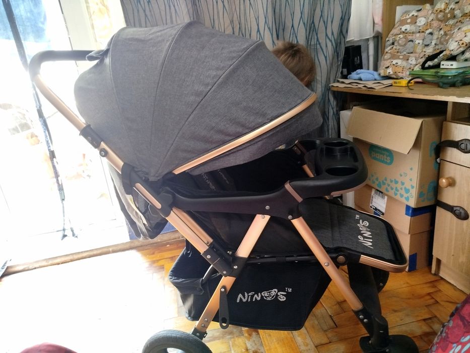 Прогулочная коляска Ninos Maxi Grey