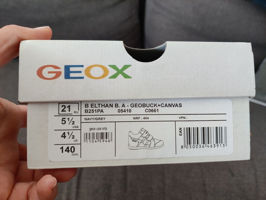 Buty trzewiki skórzane Geox rozm 21