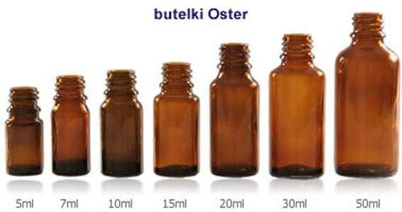Buteleczka apteczna 50 ml- na propolis/próbki/destylaty/nalewki 10 szt