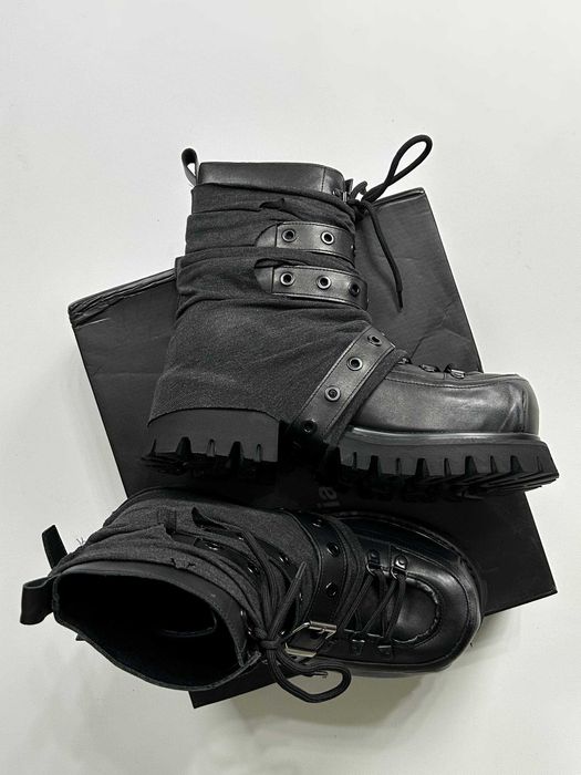 Черевики indie sleeze ботинки archive архив stomper strike balenciaga