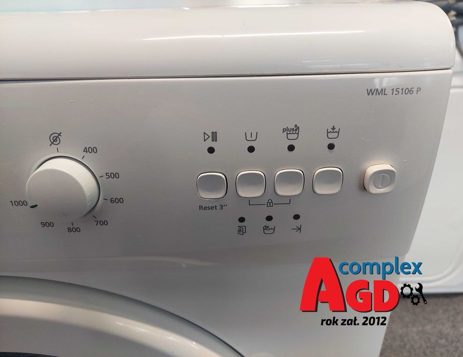 ROK GWARANCJA Pralka Beko WML 15106P SLIM 1000 obr. Pranie SZYBKIE 30