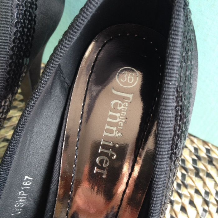 Buty damskie szpilki czarne z kokardą nowe r. 36 Jennifer satynowe