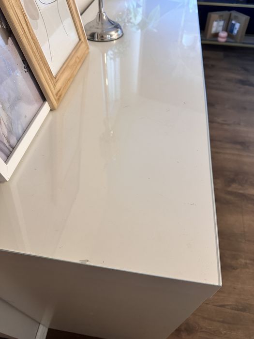 Toaletka biała ikea malm