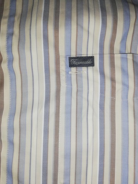 Camisa Façonnable listada T-L