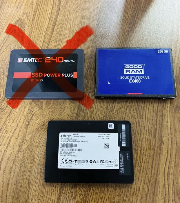 Pack Discos SSD + HDD