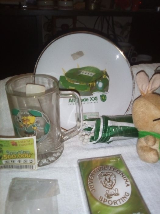 Vendo artigos do Sporting