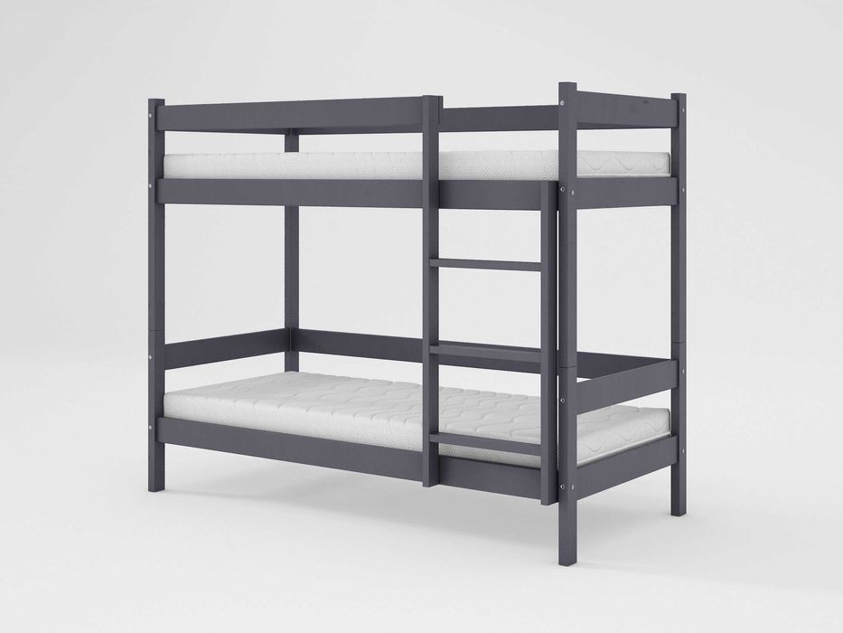 Łóżko piętrowe HIT 80x200 90x200 GRAFIT łóżka piętrowe PRODUCENT