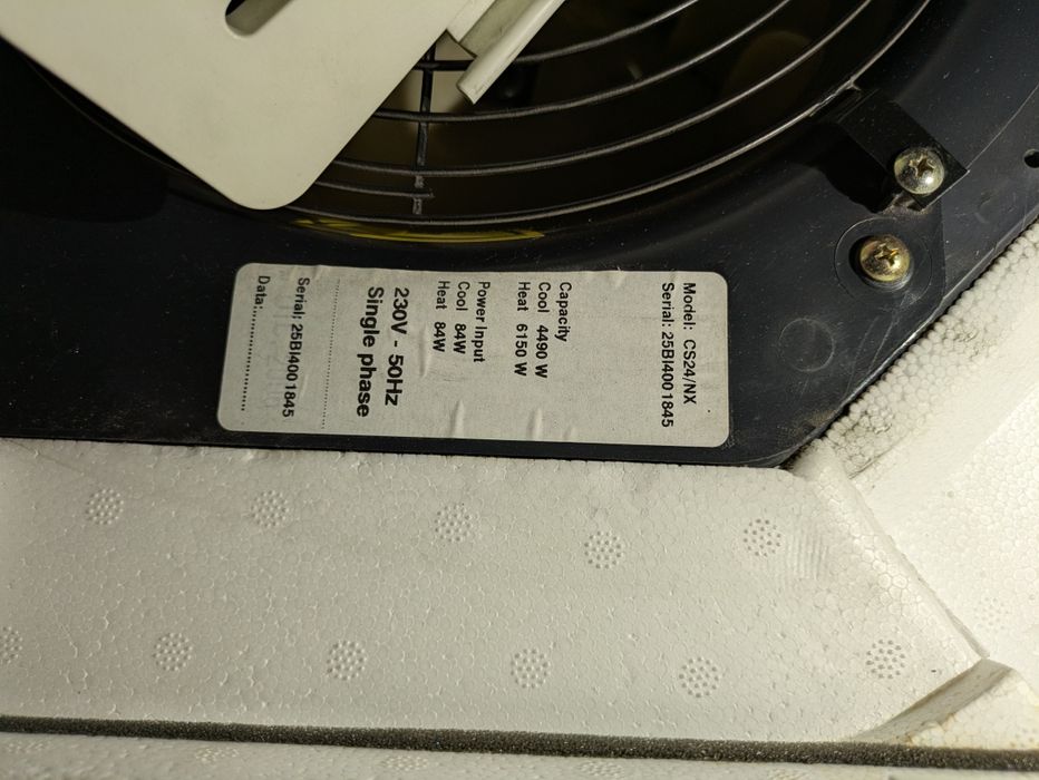 Jednostka wewnętrzna klimatyzatora kasetonowego (3 szt.)