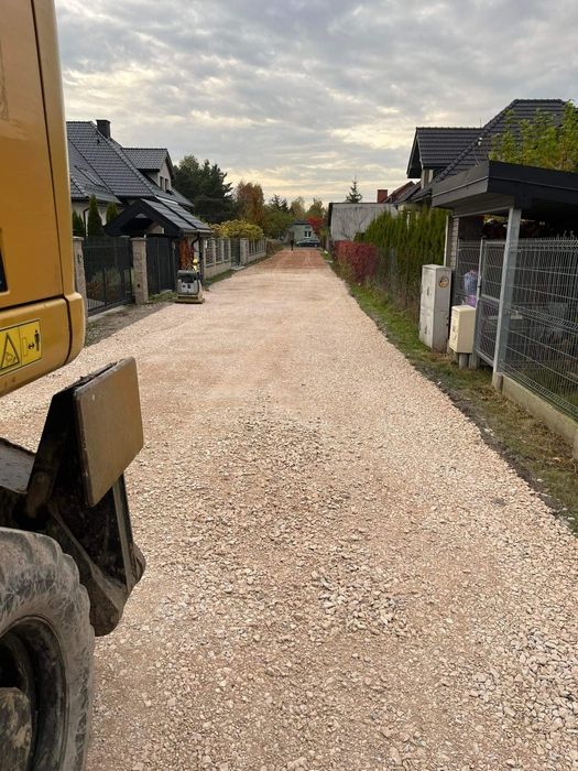 Budowa dróg dojazdowych parkingów utwardzanie nawierzchni terenu TANIO