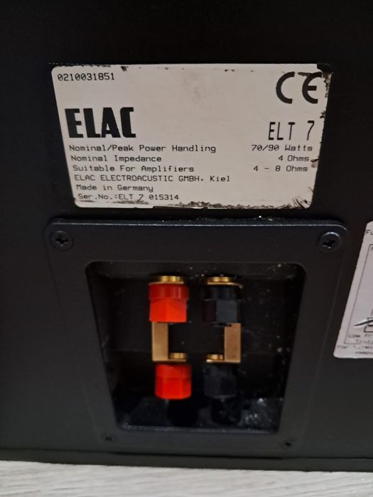 Elac elt 7 kolumny