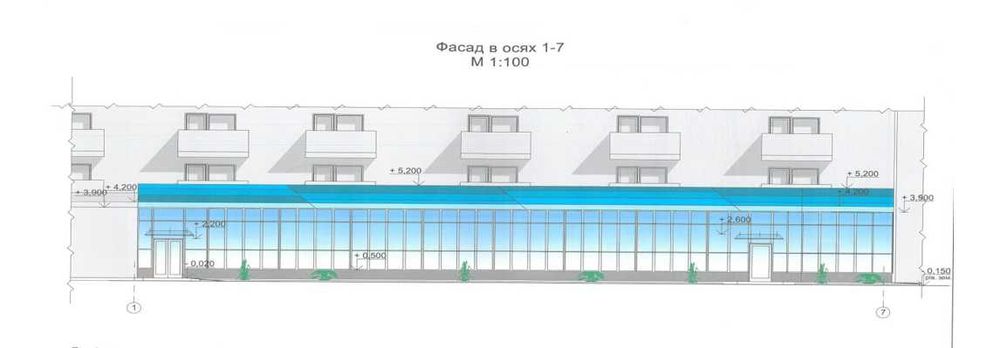 Продам комерційне приміщення 642 кв.м. пр. Небесної Сотні