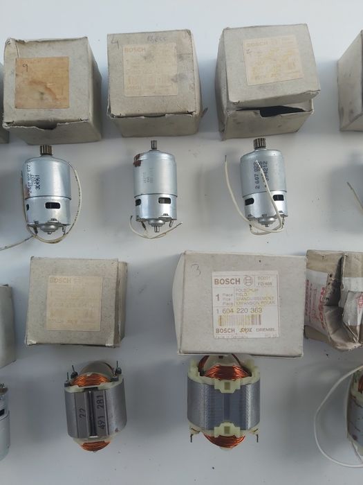 Peças Bosch para maquinas Motor e indutores