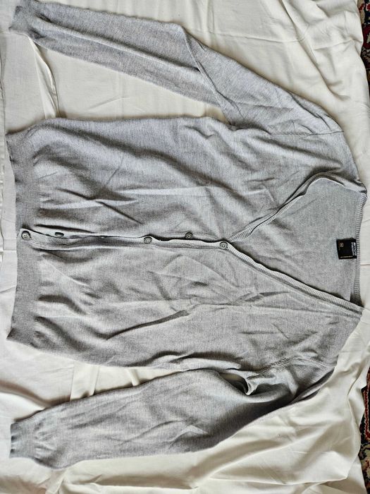 SMOG cienki szary kardigan M