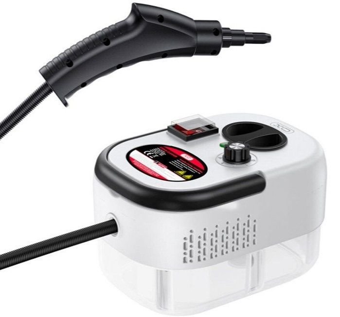 Пароочиститель бытовой XO-CF47 8в1 с насадками для уборки дома 1500Вт