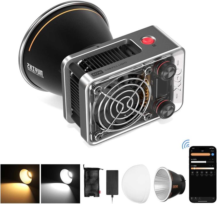 Zhiyun Molus X60 COB Light | 60W | Sealed | 3 Years Warranty64730097136769122