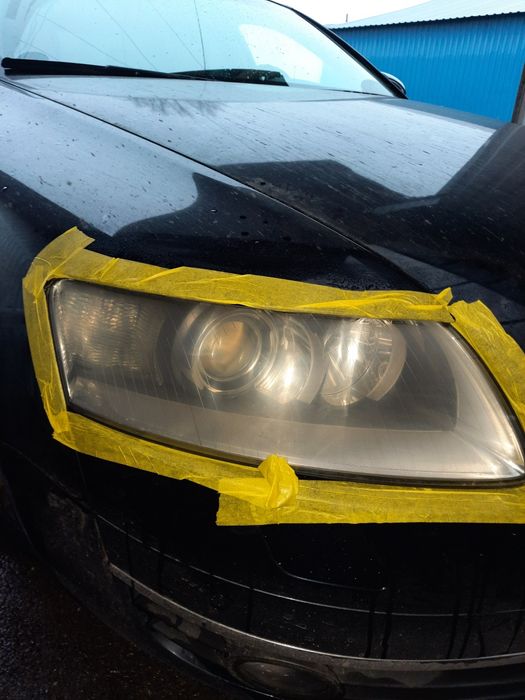 Полірування фар автомобіля