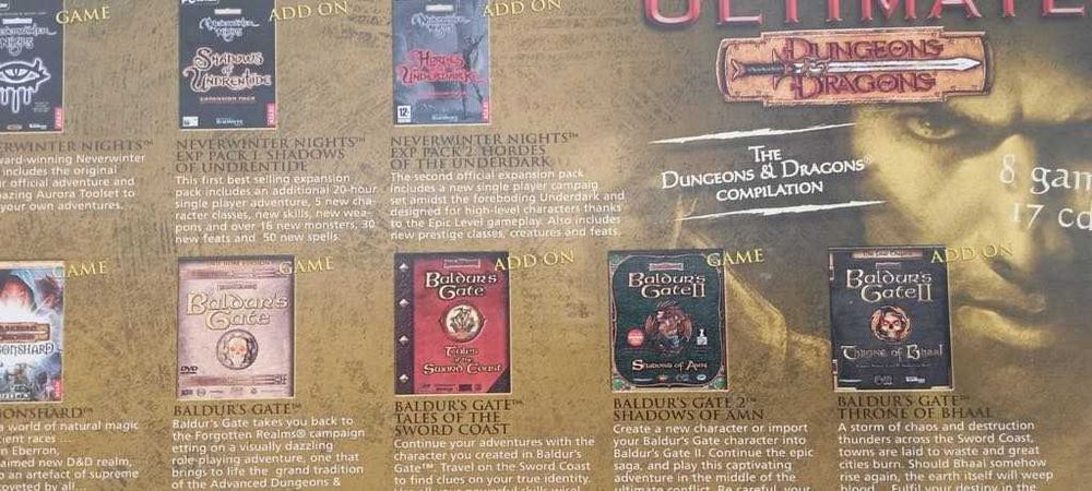 Dungeons & Dragons grande coleção