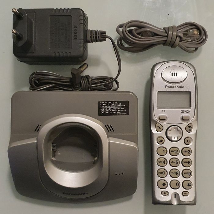 Телефон стационарный беспроводный Panasonic KX-TG1107