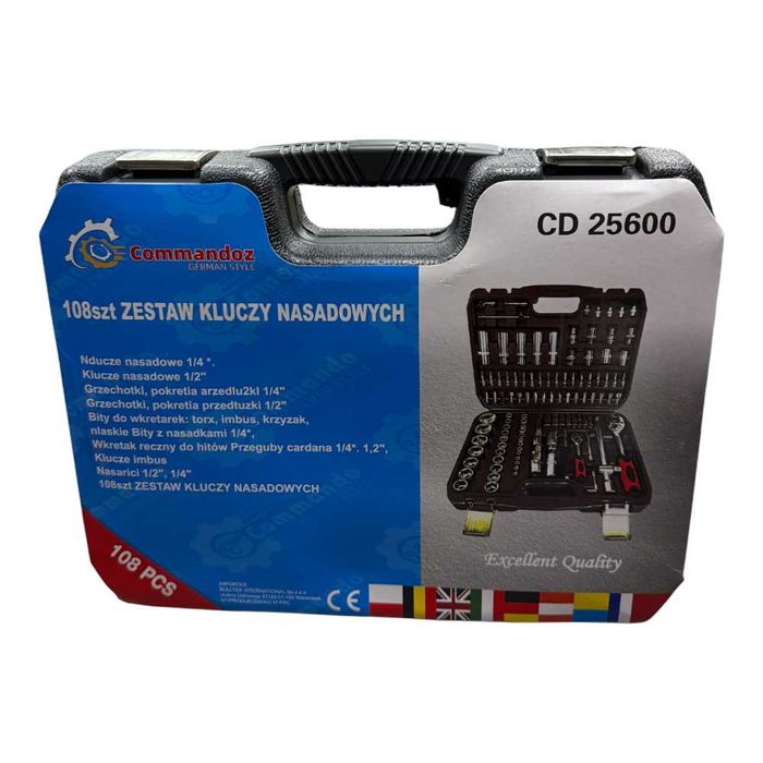 Набір інструментів Commandoz German Style 108 предметів