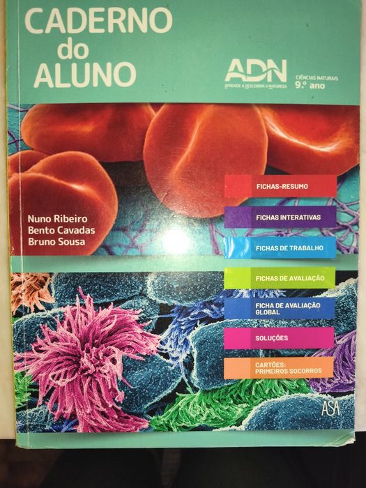 Caderno do aluno ADN Ciências naturais 9 ano