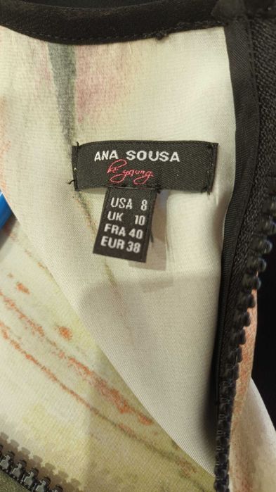 Vestido em seda - Ana Sousa -  Usado apenas 1 vez num Casamento