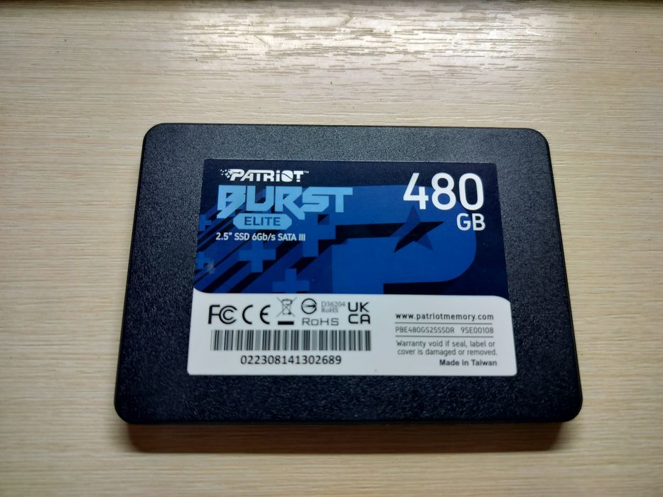 SSD 480Gb 2.5" SATA  ссд накопичувач