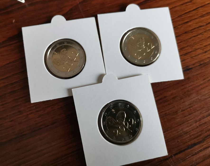 Moeda UNC comemorativa de 2€ - Finlândia 2022