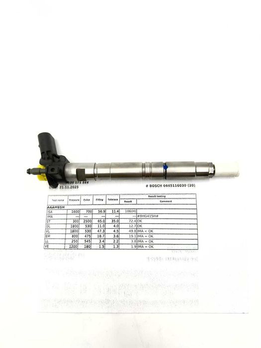 Wtryskiwacz regenerowany wtrysk Audi Seat VW Skoda 044.5116.030
