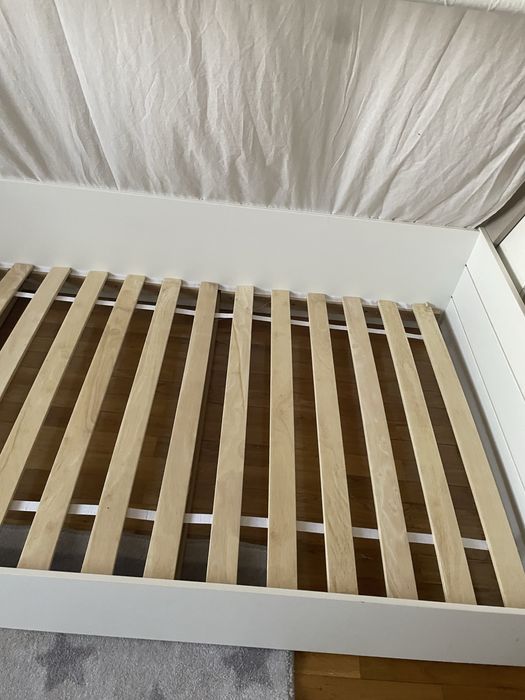 Cama de solteiro de criança com colchão 200x90cm