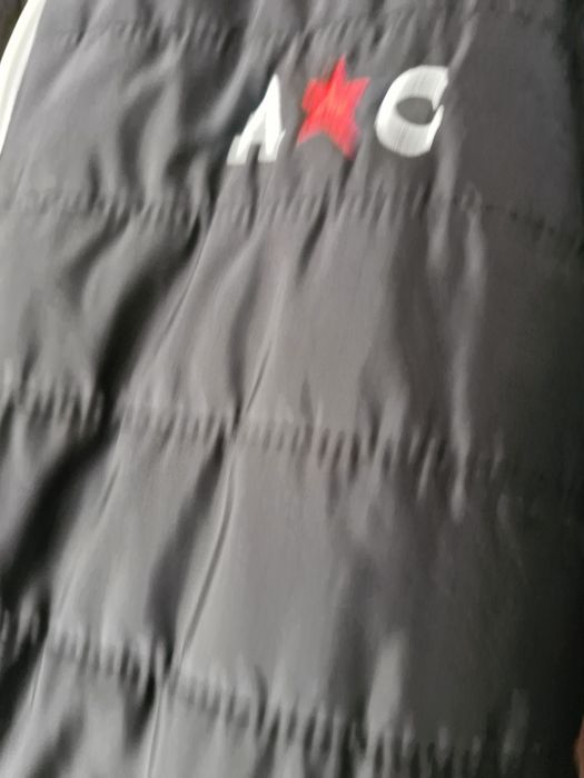 Czarna kurtka męska młodzieżowa z kapturem L