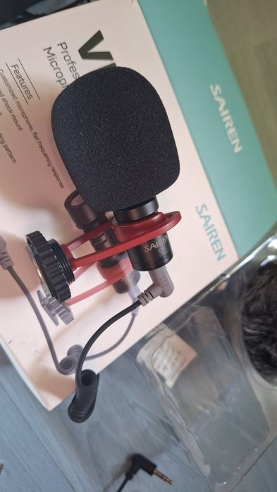 Mikrofon Sairen VM-Q1 vlog, rolki, podcast