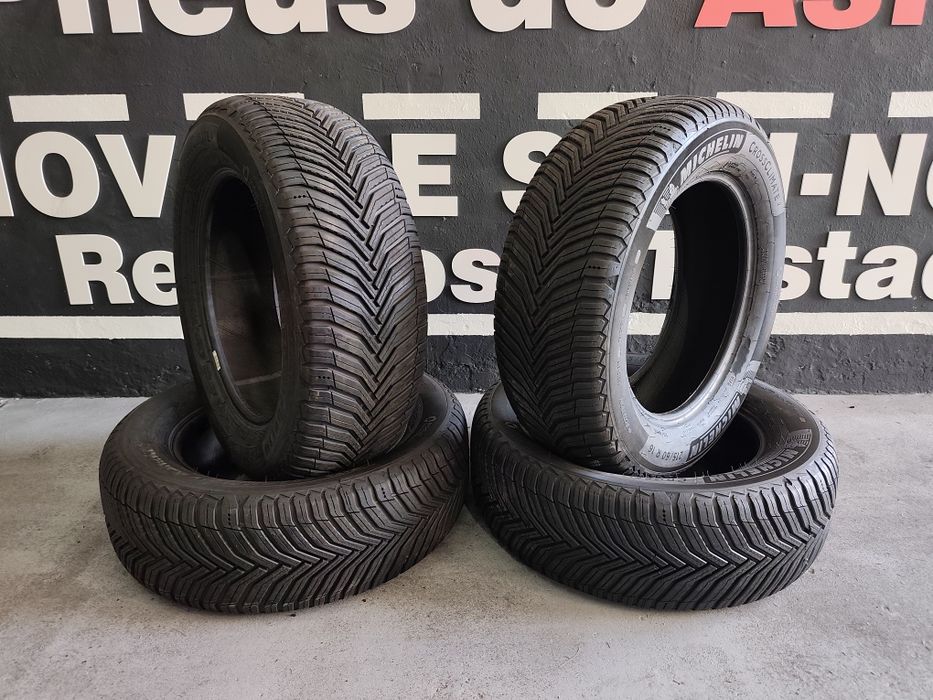 Pneus (2025) 215/60r16 Michelin Cross Climate 2 com 100% piso