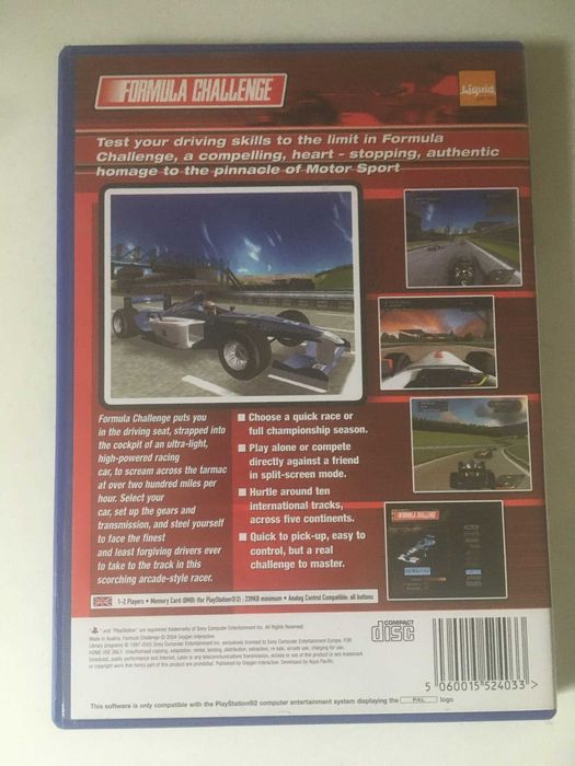 PS2 - Formula Challenge64873920755715122