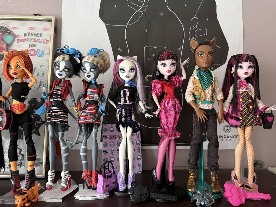 Lalki Monster High nowe w pudelku lub bez
