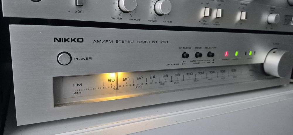 NIKKO NT-790  Tuner AM/FM Stereo