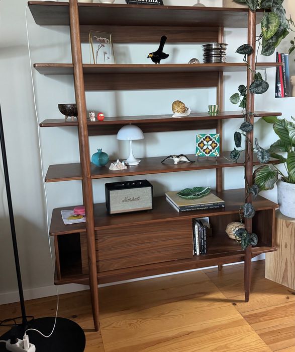 Estante nogueira kave home